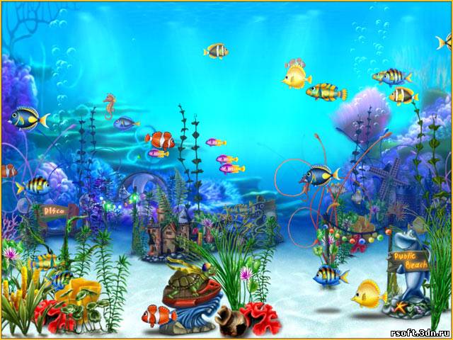 Exotic Aquarium 3D Screensaver 1.0